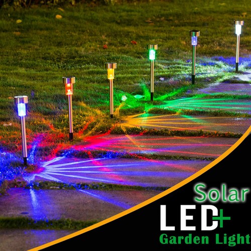 10pack solar stake lights - stake,