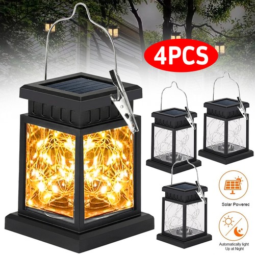 4pcs solar powered - 4pcs, led