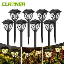 16PCS Solar Powered LED Stake