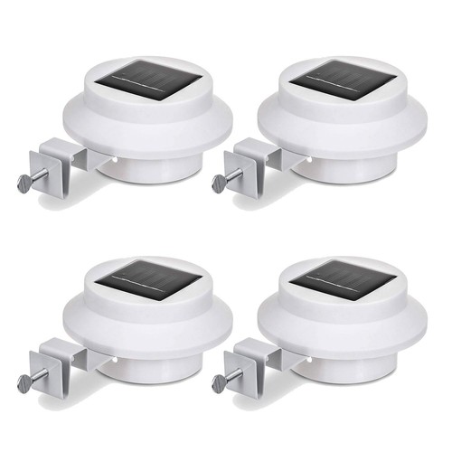 White solar powered - white, led