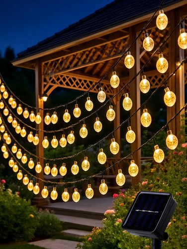 Solar powered led globe - powered,