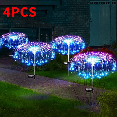 Solar lights outdoor - 4x,