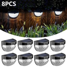 8Pcs Super Bright Solar