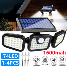 Outdoor 74 LED Solar Powered