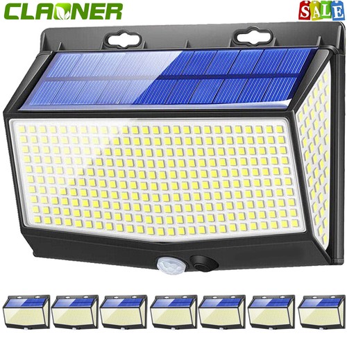 468 led solar powered pir - led,