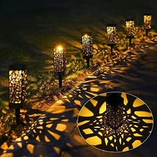 16PCS Solar Powered LED Stake